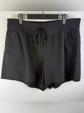 CALIA Women’s Shorts, Black, Large